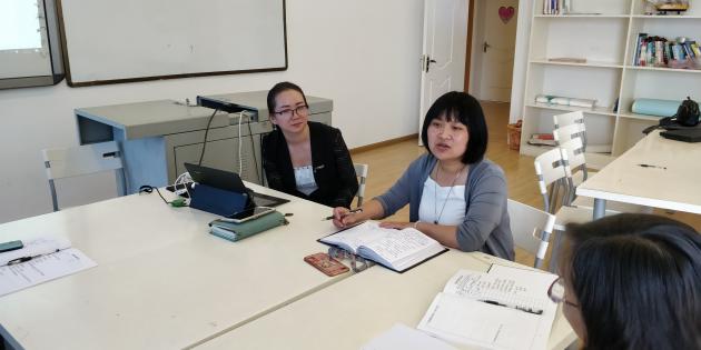 張巧菊副主任部署工作及發(fā)言