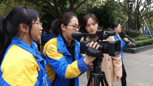 沈雪芹老師現(xiàn)場拍攝指導