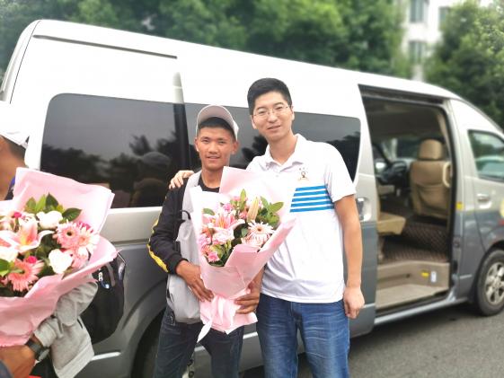 龐波老師和藏族帥小伙