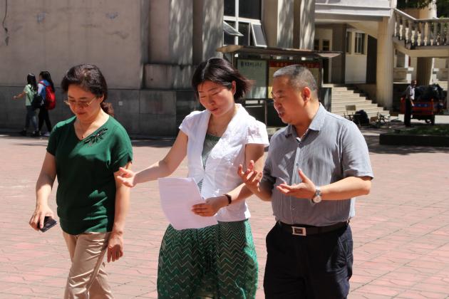 視察雙流中學考務工作