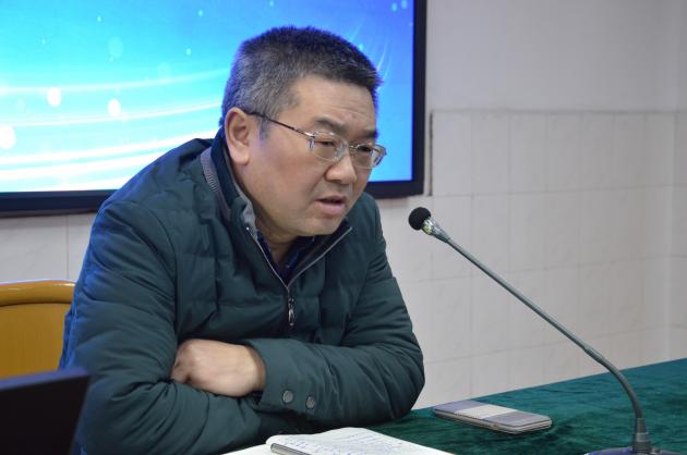 研培中心主任邱剛田講話