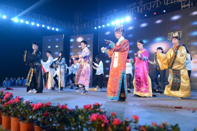 晚會節(jié)目現(xiàn)場