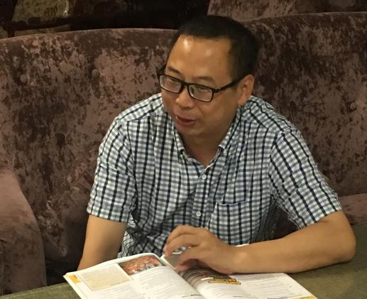 圖7余曉東老師發(fā)言