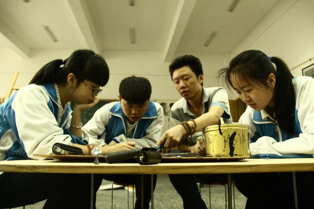 程軍安老師指導(dǎo)作品創(chuàng)作