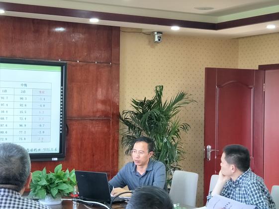 研培中心高中室劉光文主任講話