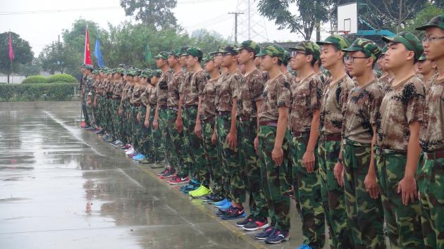 慷慨激昂的雙中男兒