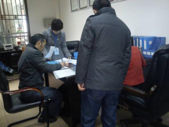 市、縣領(lǐng)導(dǎo)到我校檢查指導(dǎo)食堂工作