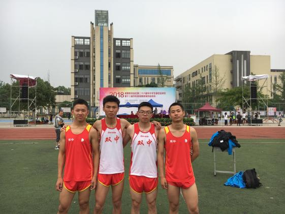 男子4×100米隊員