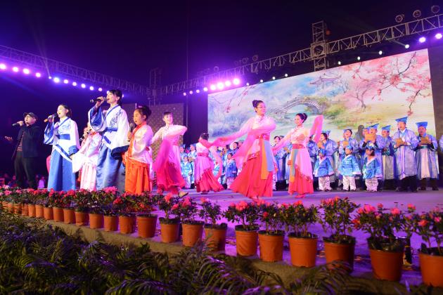 晚會節(jié)目現(xiàn)場