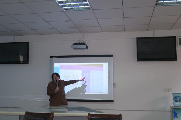 陳覓老師作分享交流