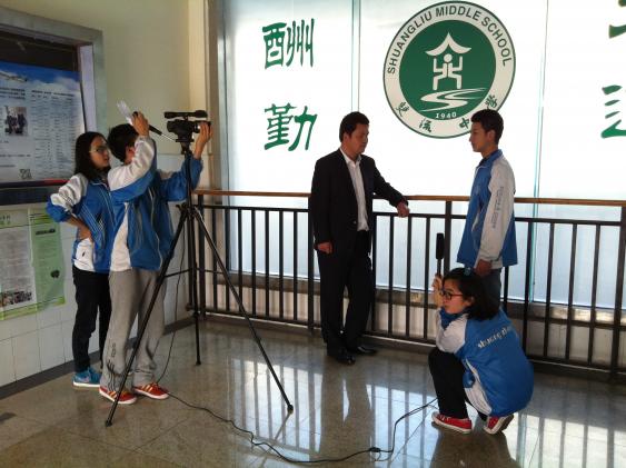 微電影《那個男生》拍攝現(xiàn)場