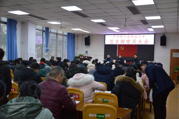 黨總支副書記向發(fā)友主持會議