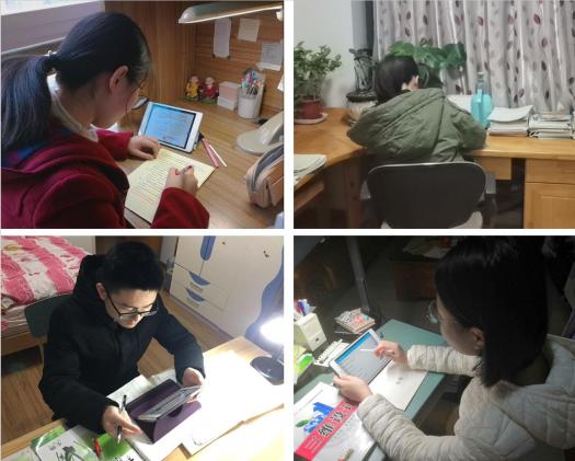 同學(xué)們居家認(rèn)真學(xué)習(xí)