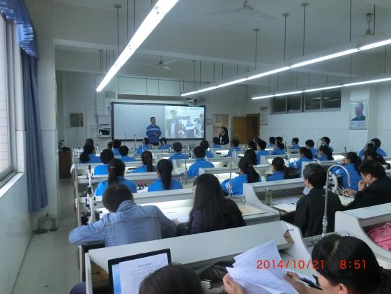 張鳳霞老師上示范課