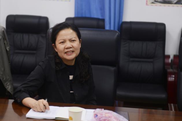 區(qū)教育局副局長王金萍