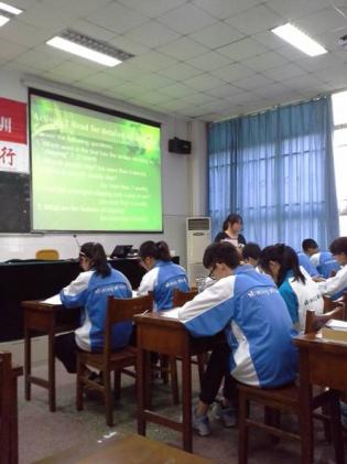 劉津平老師上示范課