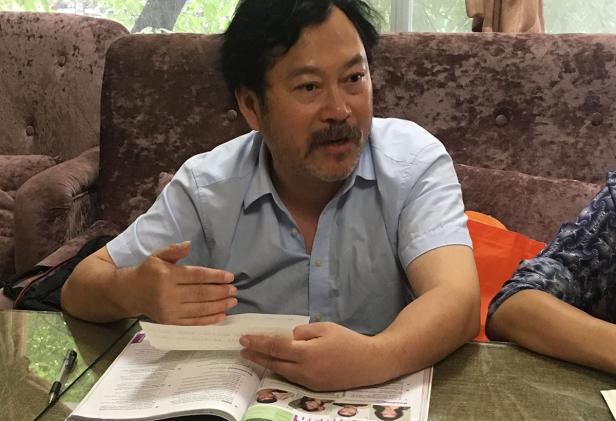 圖9鄧兆昂老師分享經(jīng)驗