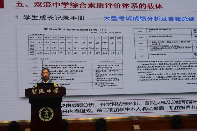 學(xué)生代表介紹成果使用情況