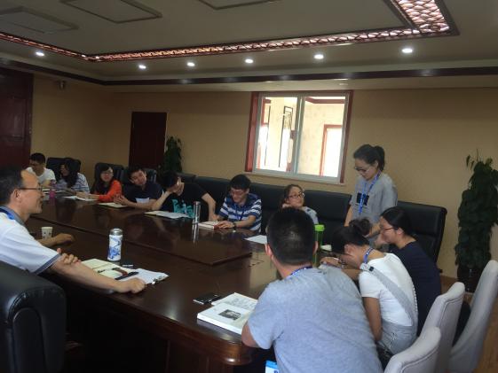 幺宇松老師作即興讀書交流