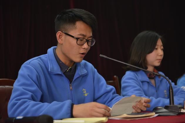 社聯(lián)主席李昊講話