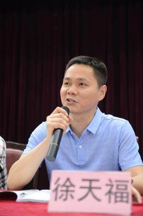 徐天福副校長(zhǎng)致歡迎詞