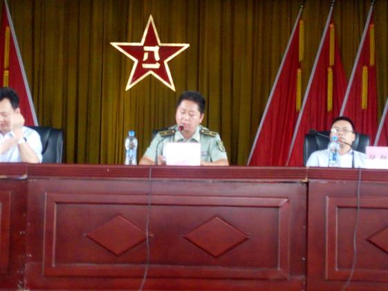 雙流中學高2015級新生軍訓開訓典禮