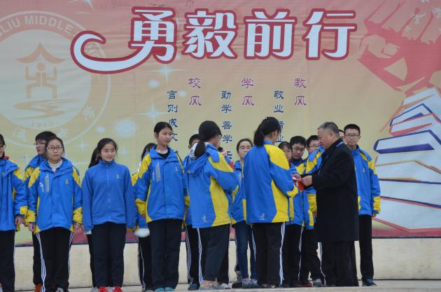 為年級之星頒獎