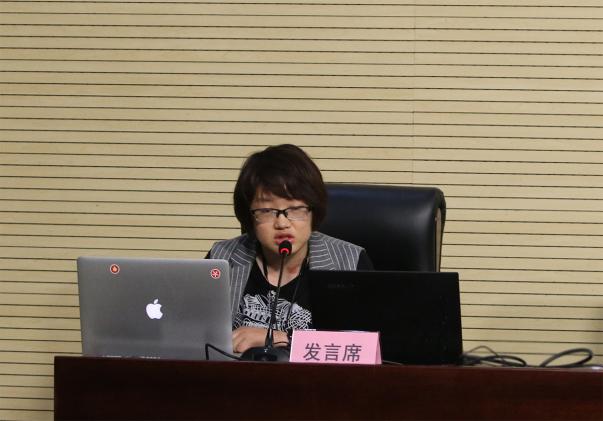 陳覓老師發(fā)言并分享STEAM項(xiàng)目