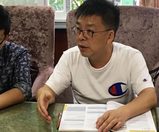 圖3陳先念老師分享經(jīng)驗