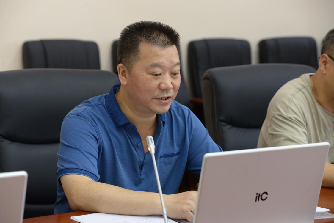 圖4 四川省特級教師蔣建平講話