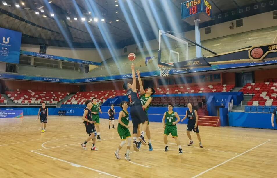 雙流中學籃球隊比賽