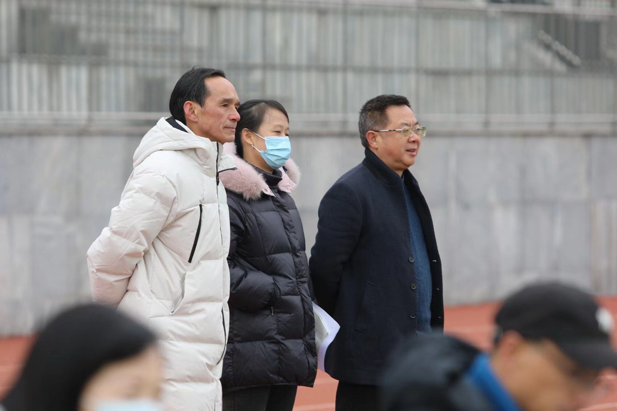 圖1 雙流中學(xué)黨委書記、校長龍清明參加研討活動情景