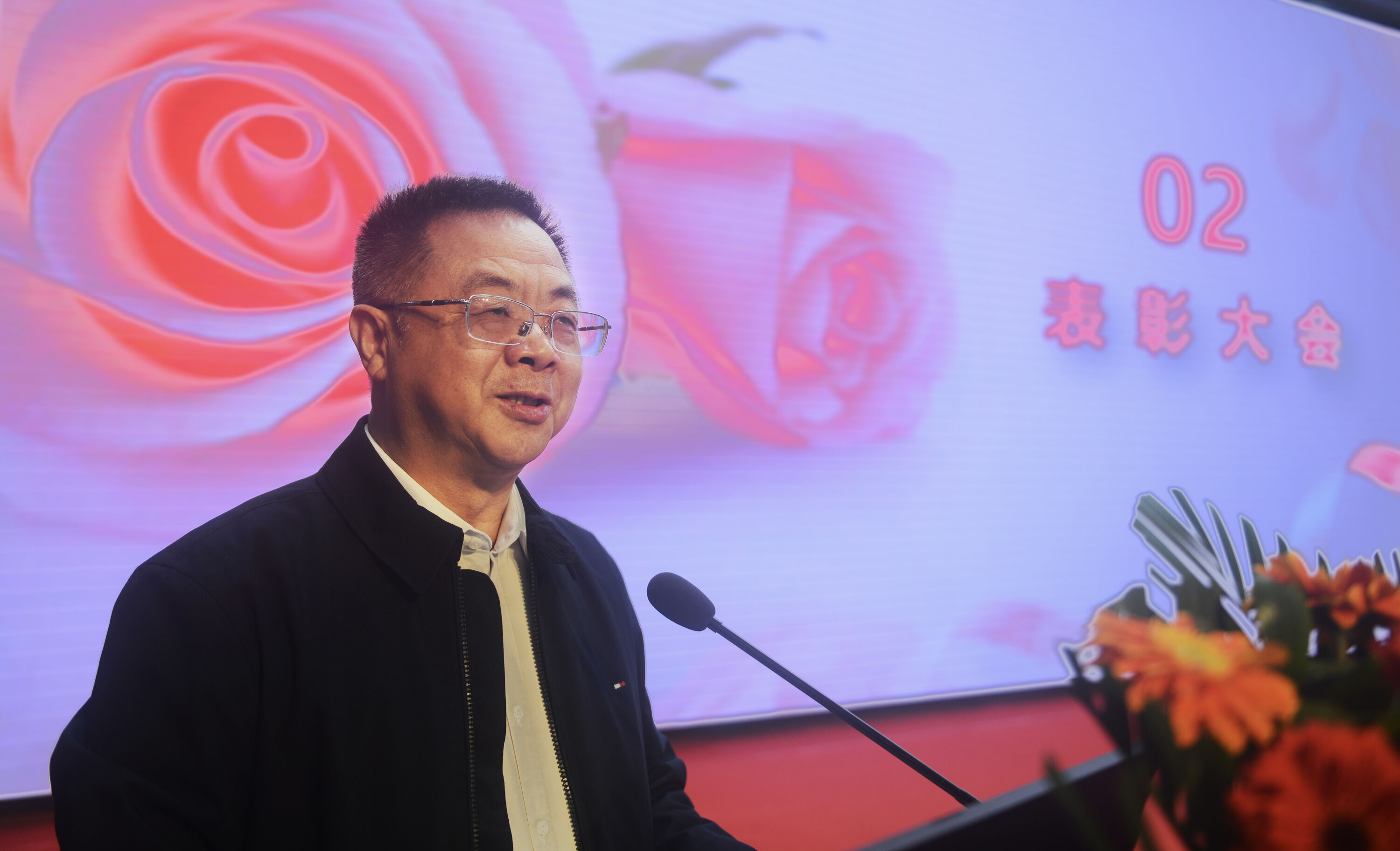 校長龍清明致辭