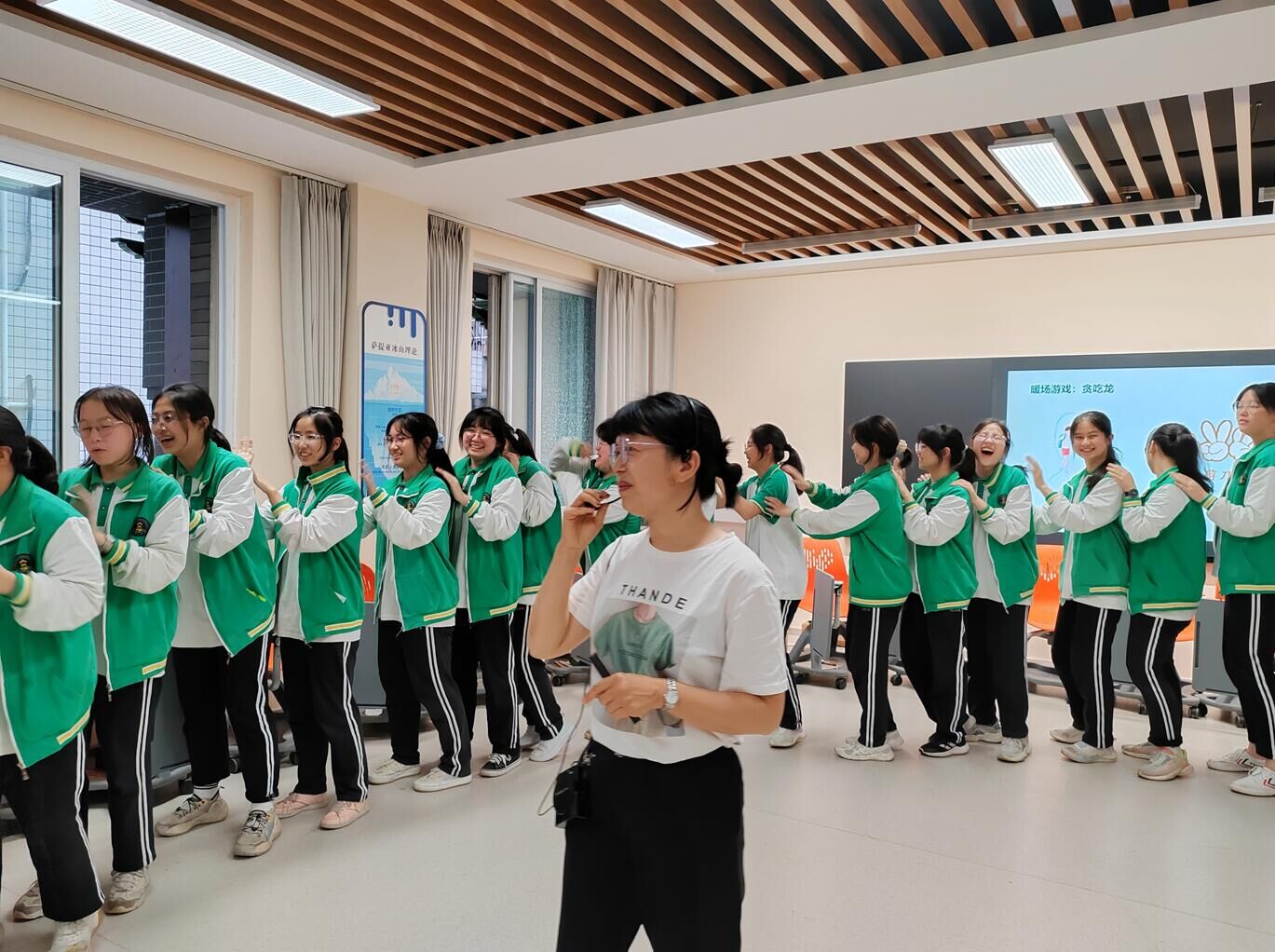 團體輔導(dǎo)現(xiàn)場