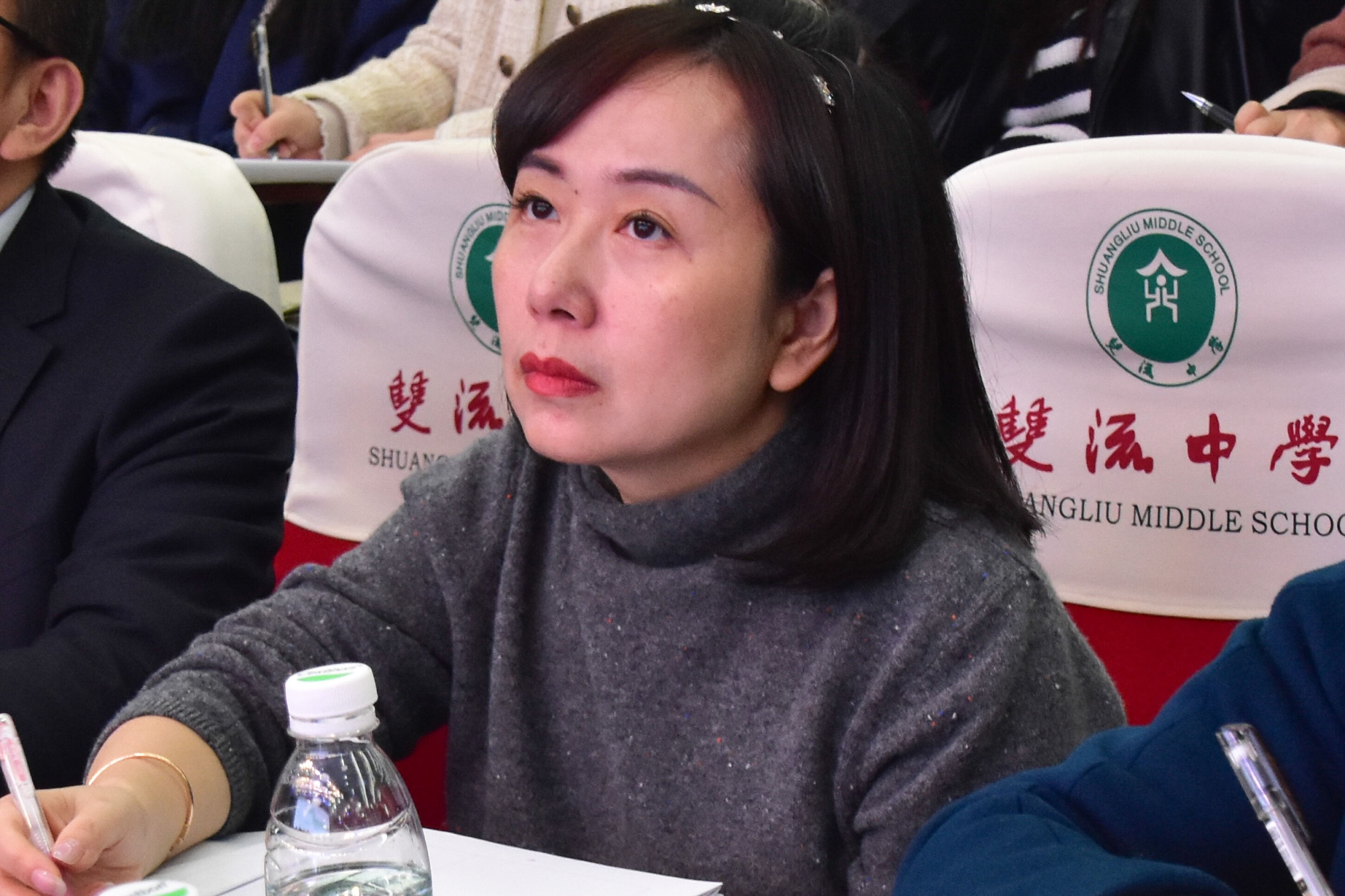 圖13  嚴(yán)萍老師進行點評