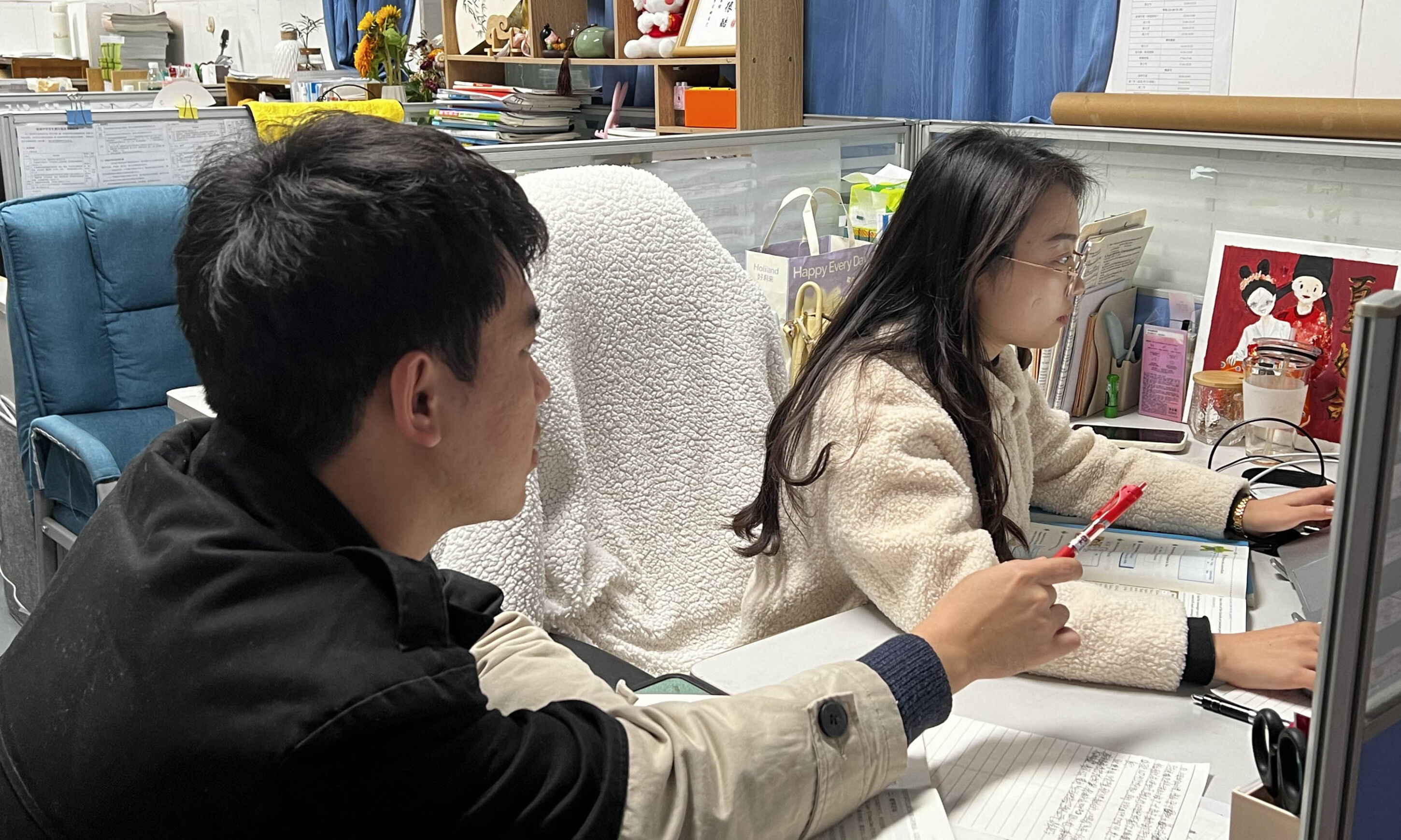 圖5 參賽教師理論研讀