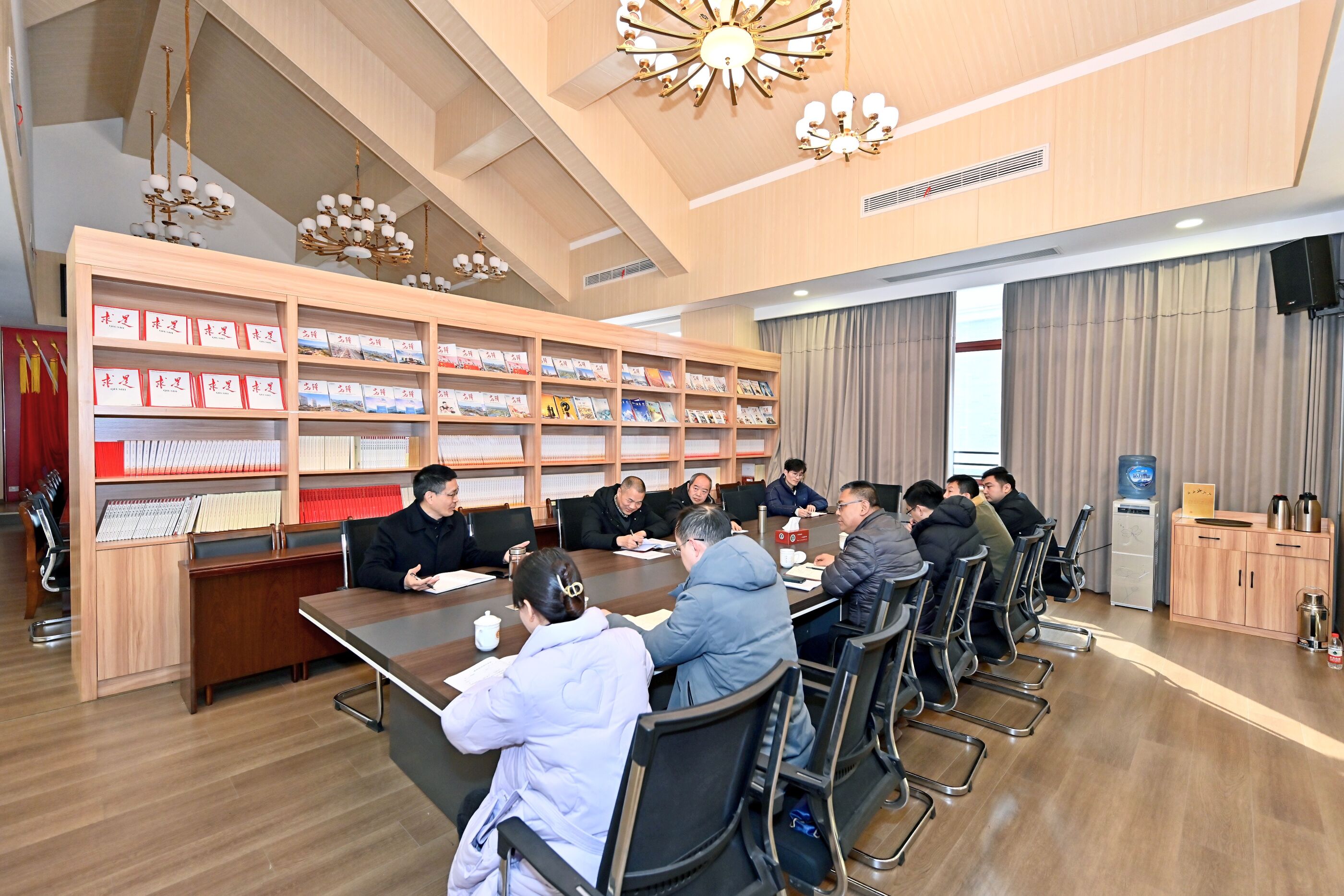 副書記向發(fā)友提出2024年黨建工作新計(jì)劃