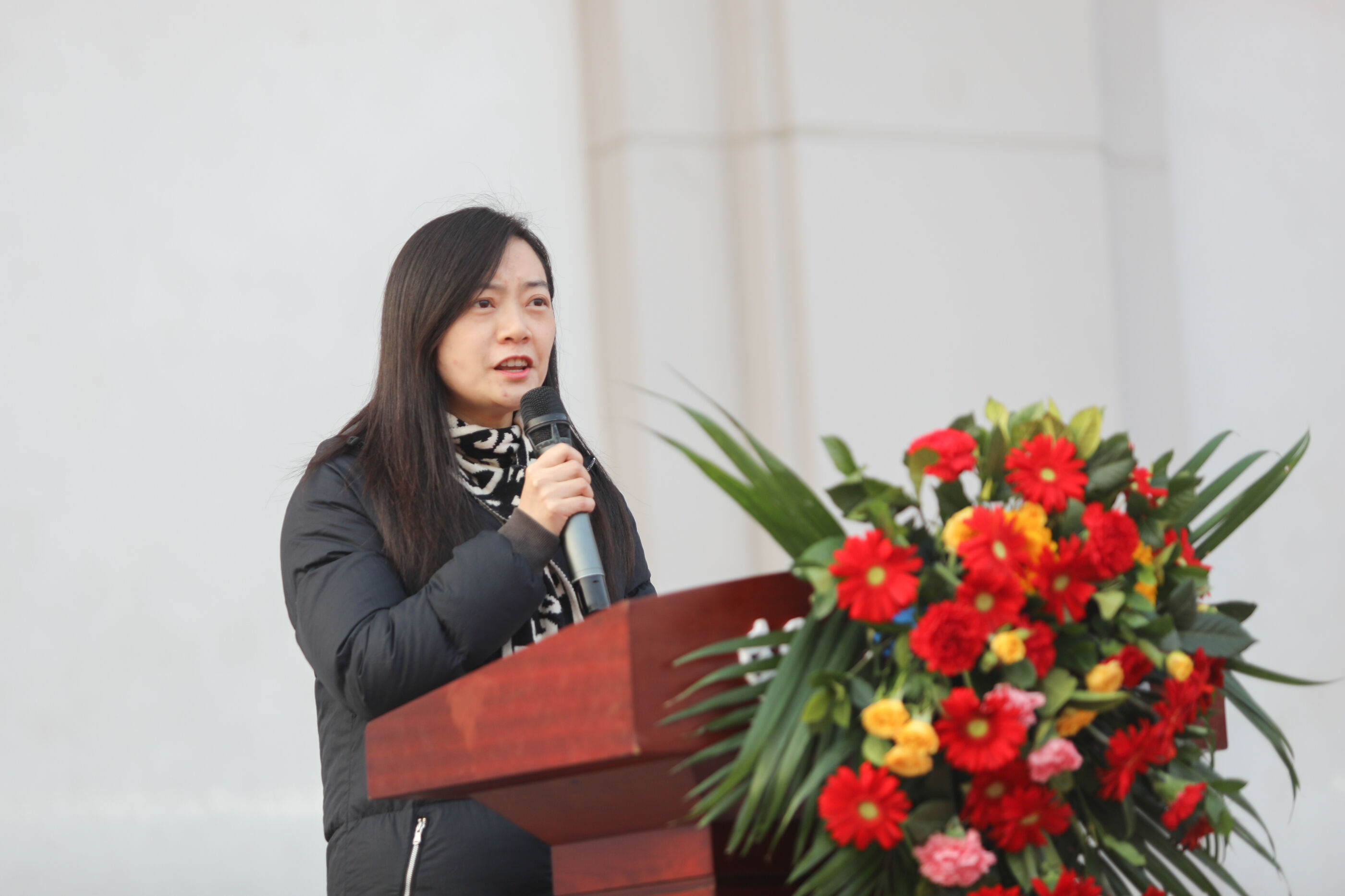 高三教師代表黃文玉老師寄語(yǔ)