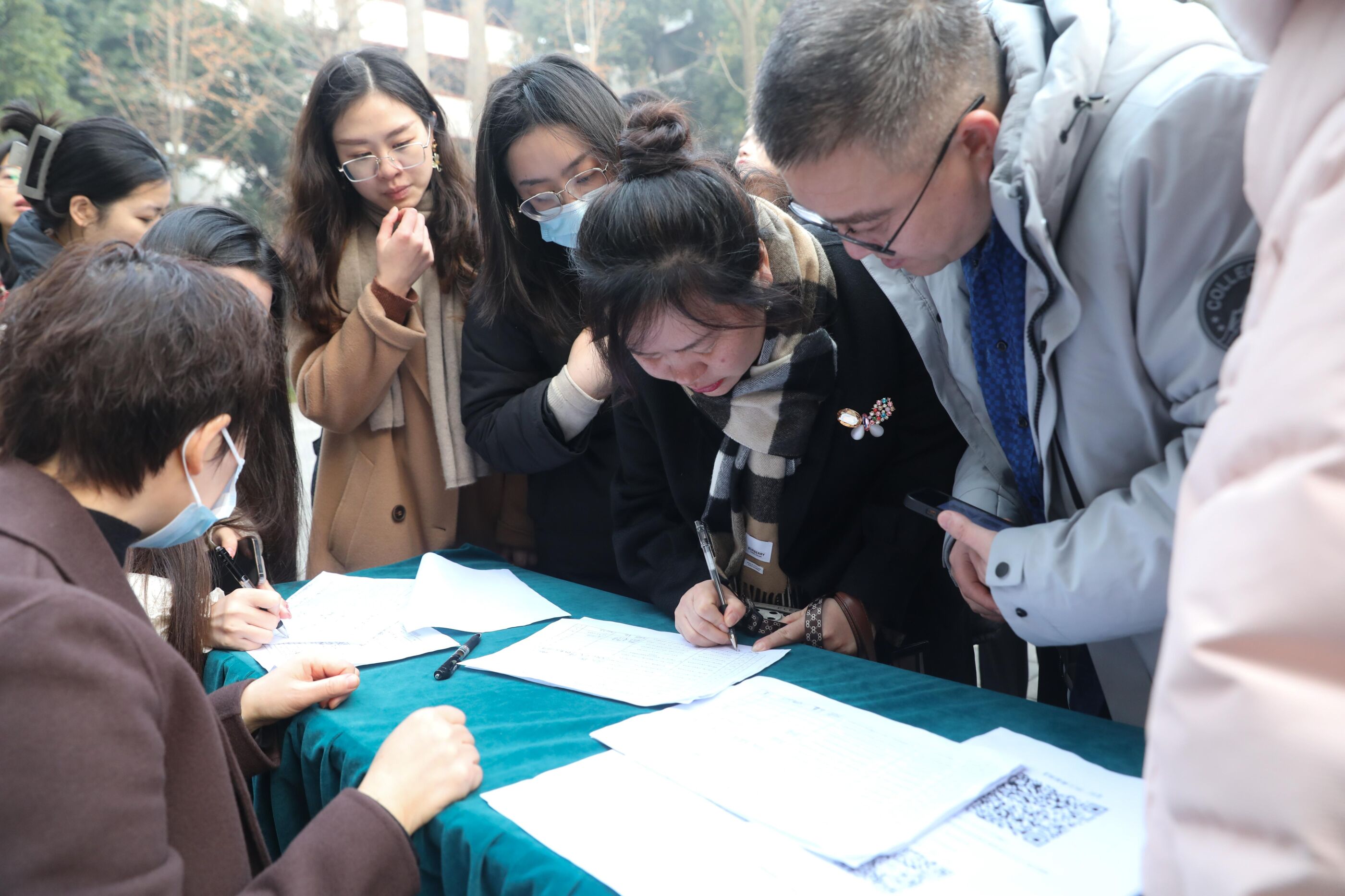 培訓(xùn)會簽到現(xiàn)場