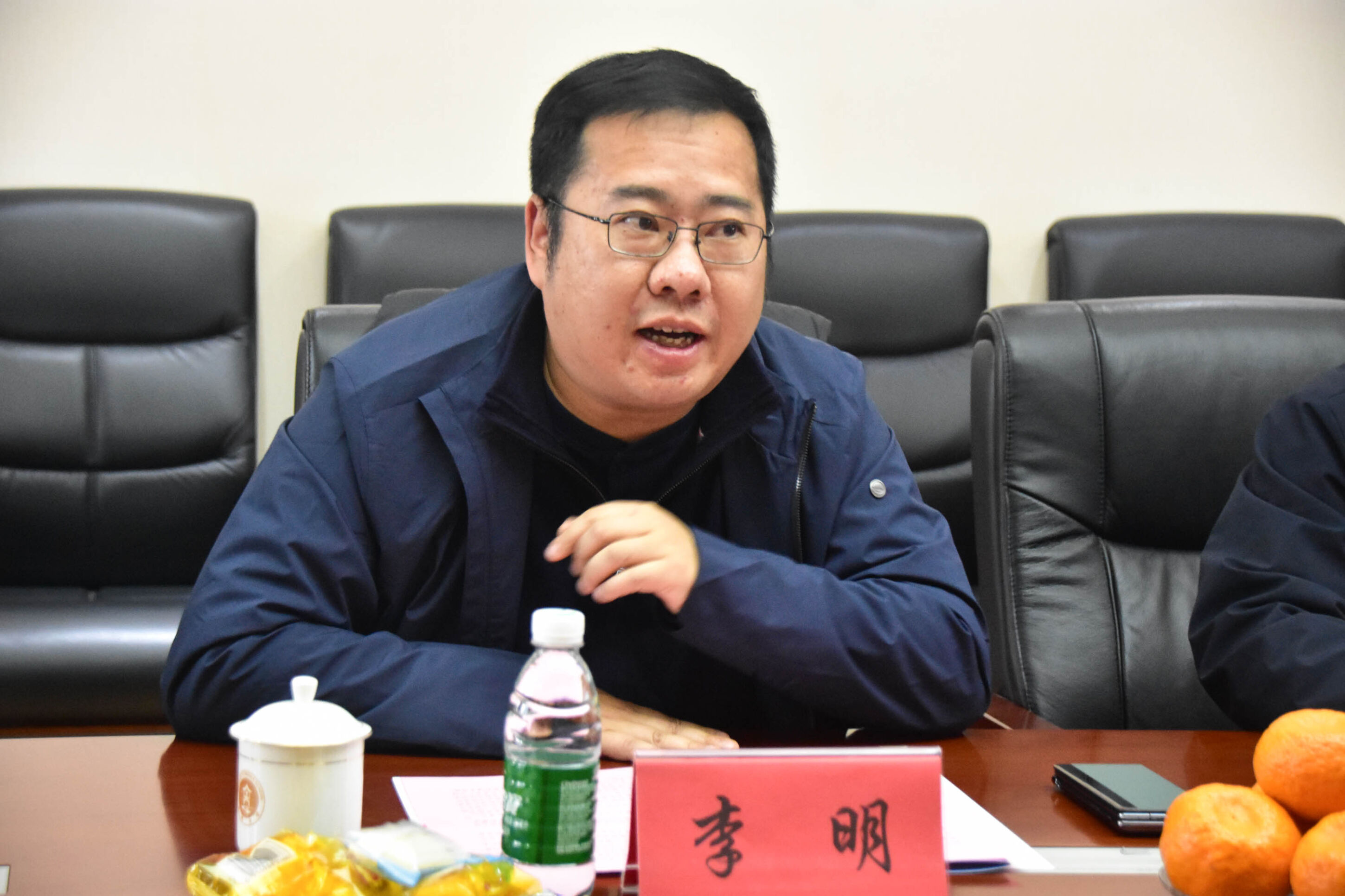 圖7 李明書(shū)記講話