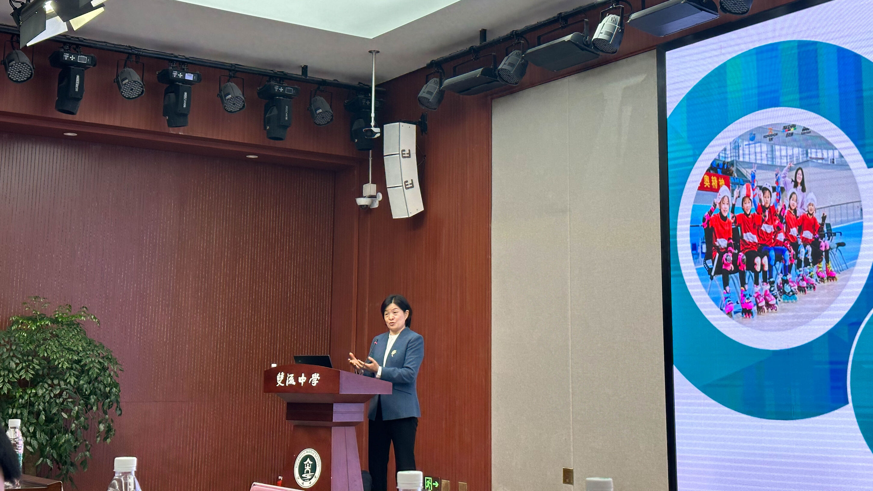 圖5 于素梅專家作講座